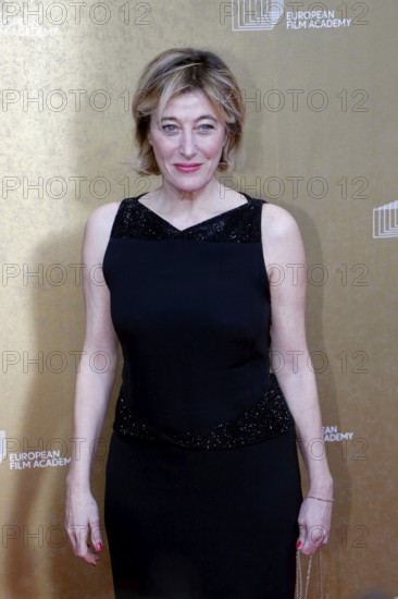 Valeria Bruni Tedeschi arriving for the European Film Awards at the House of World Cultures in Berlin on 17.01.2026
