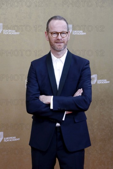 Joachim Trier arriving at the European Film Awards at the House of World Cultures in Berlin on 17.01.2026