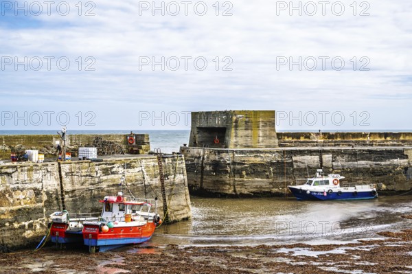 Craster village, Alnwick, Northumberland, England, United Kingdom