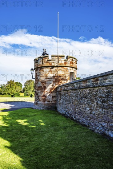 Dirleton Castle & Gardens, Dirleton, East Lothian, Scotland, UK