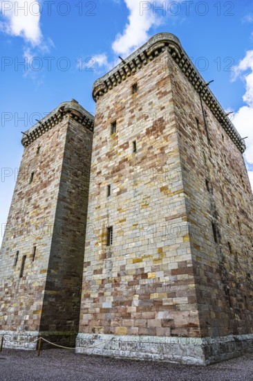 Borthwick Castle, Midlothian, Scotland, UK