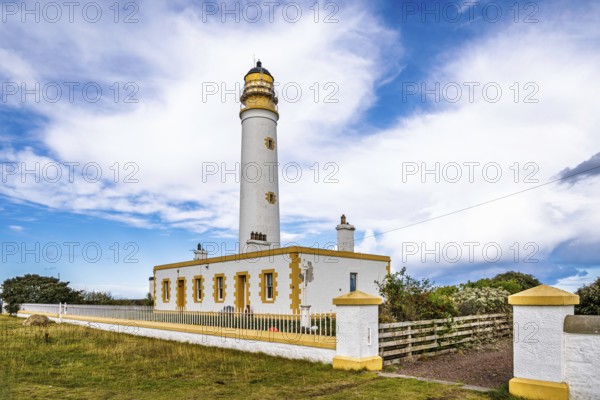 Barns Ness Lighthouse, Dunbar, East Lothian, Scotland, UK