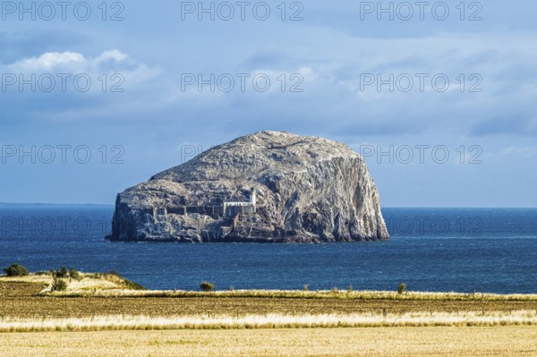 Bass Rock Island and Lighthouse, Scotland's Firth of Forth, Scotland, UK