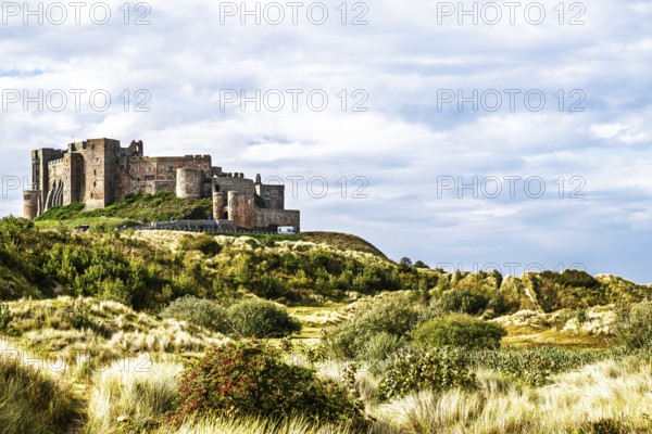 Bamburgh Castle, Northumberland, Northeast Coast, England, UK