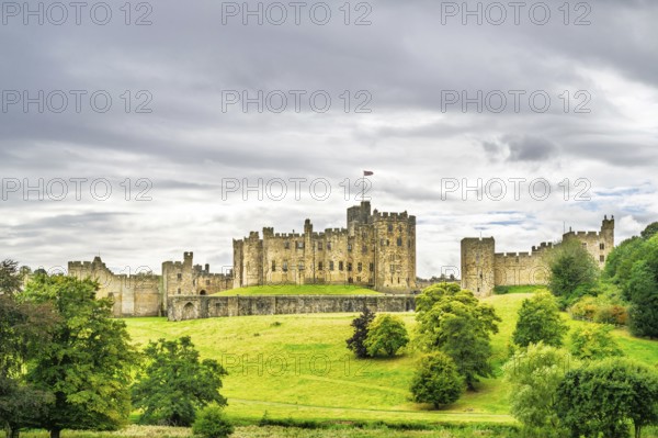 Alnwick Castle, Alnwick, Northumberland, England, UK