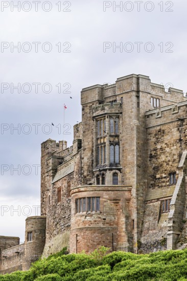 Bamburgh Castle, Northumberland, Northeast Coast, England, UK