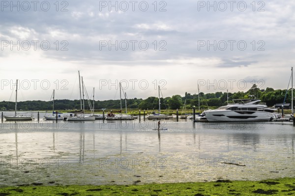 Swanwick Marina, River Hamble, Swanwick, Southampton, Hampshire, UK