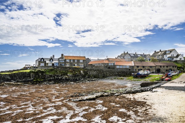 Craster village, Alnwick, Northumberland, England, United Kingdom