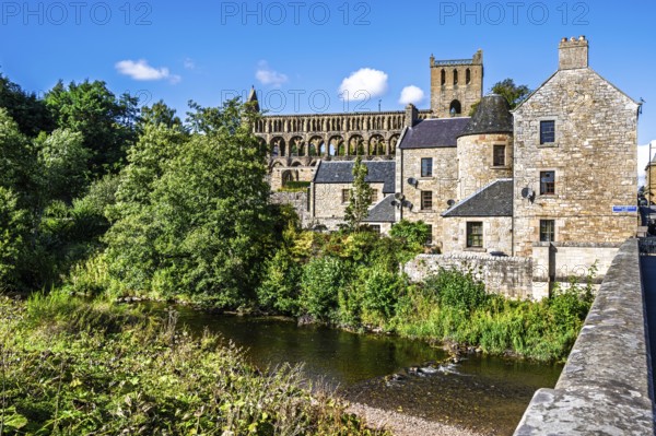 Jedburgh Abbey, Augustinian Abbey, Jedburgh, Scottish Borders, Scotland, UK