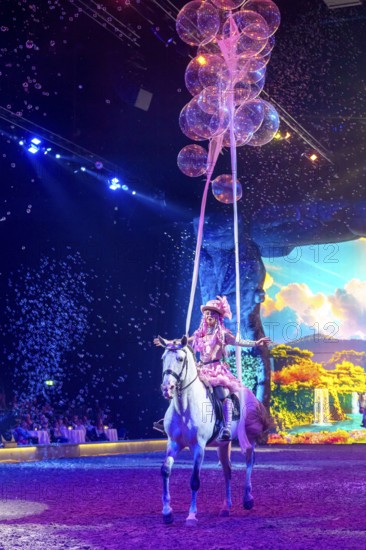 Cavalluna, horse show on Gateway to the Otherworld tour in Berlin's Uber Arena on 17.01.2026