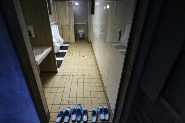 Clean and modern toilet at Nanzenji in Okazaki, Kyoto, Okazaki, Japan