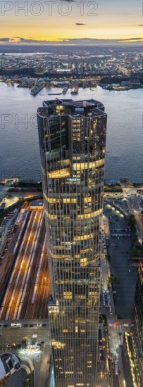 35 Hudson Yards Condominium complex, Edge, New York, USA