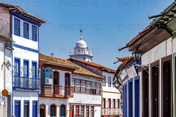 Houses and architecture of the historic city of Diamantina in Minas Gerais, Diamantina, Minas Gerais, Brazil