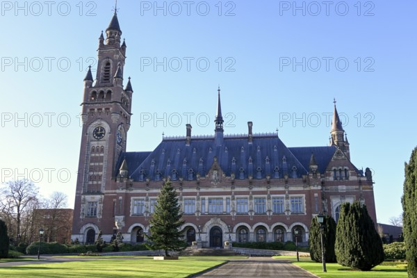 Vredespaleis, Peace Palace, The Hague, South Holland, Netherlands