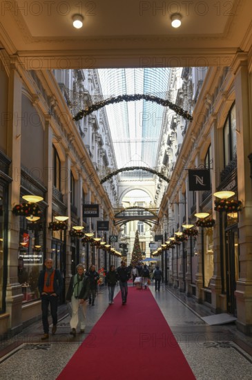 Passage de la Hague, one of the oldest covered shopping streets in the Netherlands, The Hague, South Holland province, the Netherlands
