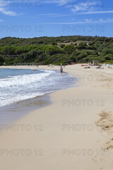 Sandstrand Plage d'Arone, Piana, Corse-du-Sud Department, West Coast, Corsica, Mediterranean Sea, France