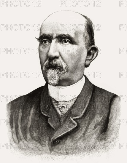 Carlo Lorenzini, 1826 – 1890, better known by the pen name Carlo Collodi, Italian author, humourist, and journalist, known for his fairy tale novel The Adventures of Pinocchio, digitally optimized