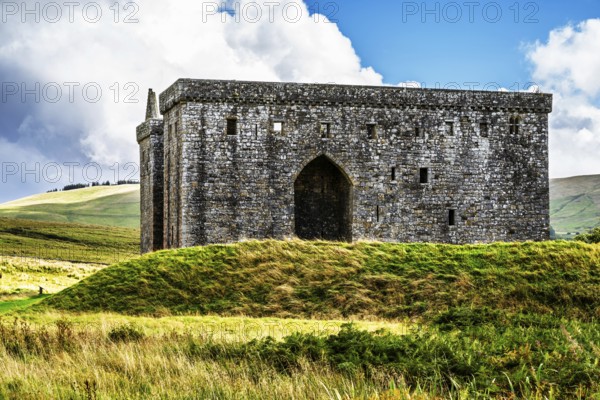 Hermitage Castle, Hermitage Water, Liddesdale, Roxburghshire, Newcastleton, Hawick, Scotland, UK
