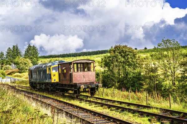Whitrope Station, Waverley Line, Waverley Route, Whitrope Tunnel, Scottish Borders, Scotland, UK