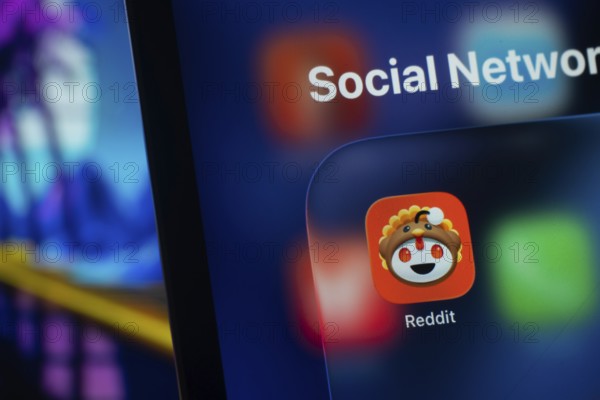 Dhaka, Bangladesh- 01 Dec 2025: Reddit app is seen on iPad