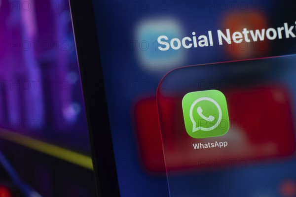 Dhaka, Bangladesh- 01 Dec 2025: WhatsApp app is displayed on ipad