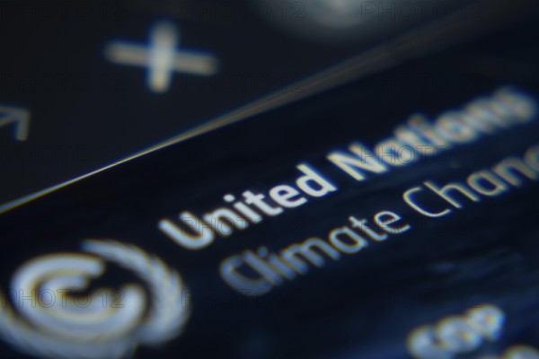 Dhaka, Bangladesh- 02 Dec 2025: A Close-up of a laptop screen is displaying the United Nations climate change web interface in a browser
