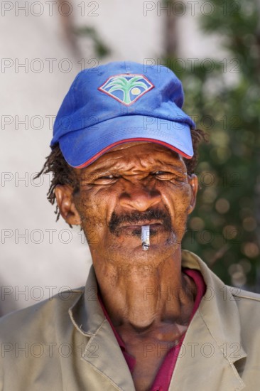 Namibian man from the Nama tribe, Namibia
