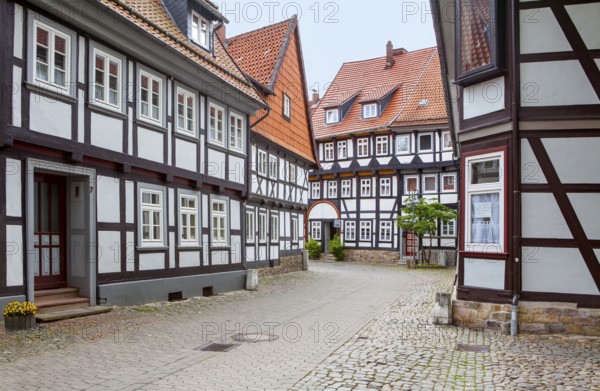 City view of Osterode, Upper Harz region, Lower Saxony, Germany