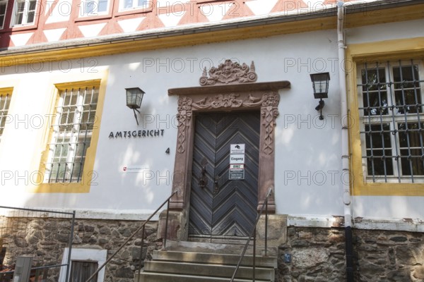Local Court, Welf Castle of Herzberg, Herzberg am Harz, district of Göttingen, Lower Saxony, Germany