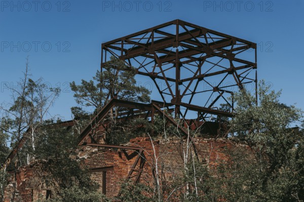 Ruins of the Women's Sanatorium, Lost Place, Heilstätten Beelitz, Brandenburg