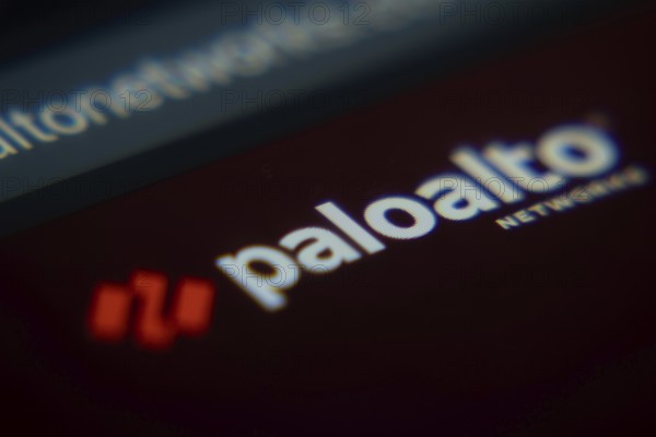 Dhaka, Bangladesh- 02 Dec 2025: A Close-up of a laptop screen is displaying the Palo Alto web interface in a browser