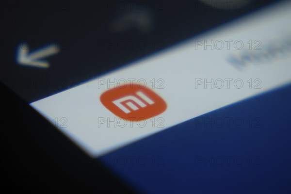 Dhaka, Bangladesh- 02 Dec 2025: A Close-up of a laptop screen is displaying the Xiaomi web interface in a browser