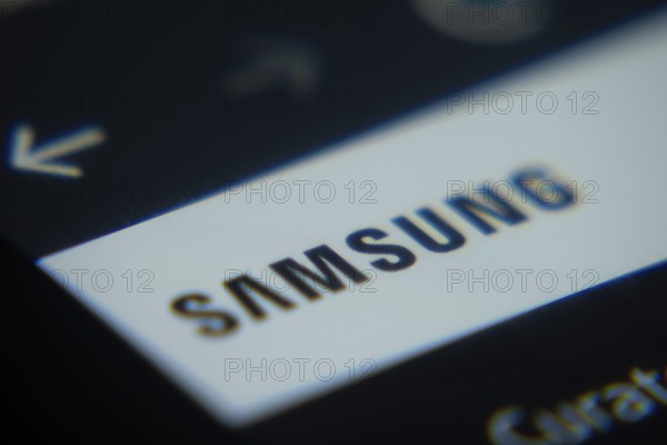 Dhaka, Bangladesh- 02 Dec 2025: A Close-up of a laptop screen is displaying the Samsung web interface in a browser