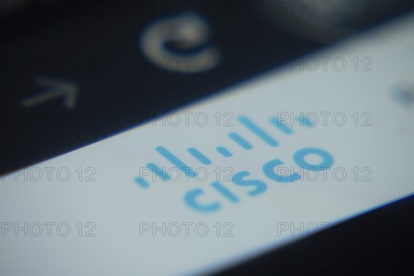 Dhaka, Bangladesh- 02 Dec 2025: A Close-up of a laptop screen is displaying the CISCO web interface in a browser