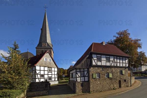 Pfarrkirche Sankt Blasius, Balve, Sauerland, North Rhine-Westphalia, Germany