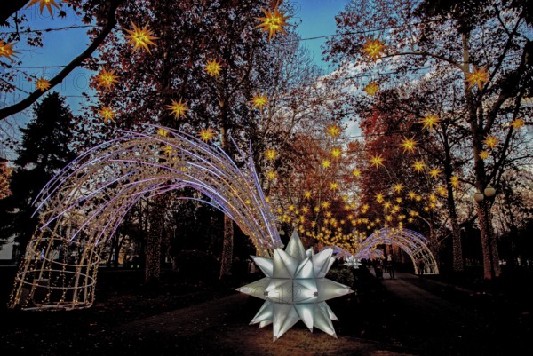 Krasnodar before the New Year. Russia