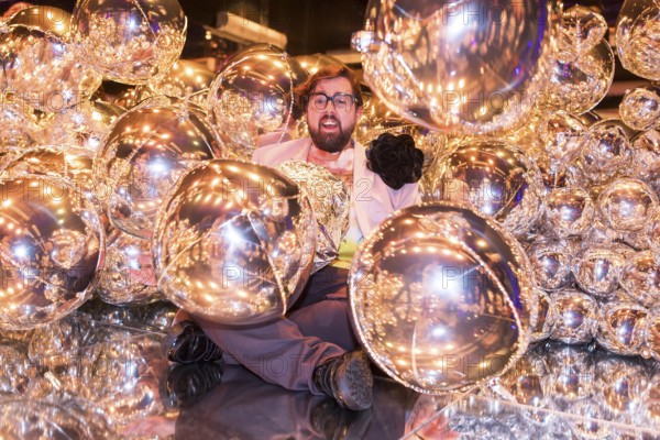 Steven Preisner at the opening of Bubble Planet - The Adventure Museum for All Senses at Arena Berlin, Berlin, 11.12.2025