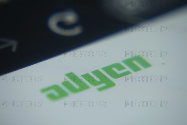 Dhaka, Bangladesh- 02 Dec 2025: A Close-up of a laptop screen is displaying the Adyen web interface in a browser