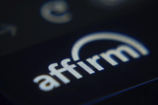 Dhaka, Bangladesh- 02 Dec 2025: A Close-up of a laptop screen is displaying the Affirm web interface in a browser