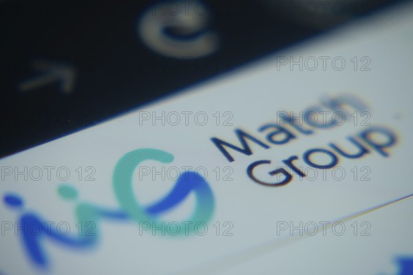 Dhaka, Bangladesh- 02 Dec 2025: A Close-up of a laptop screen is displaying the Match Group web interface in a browser
