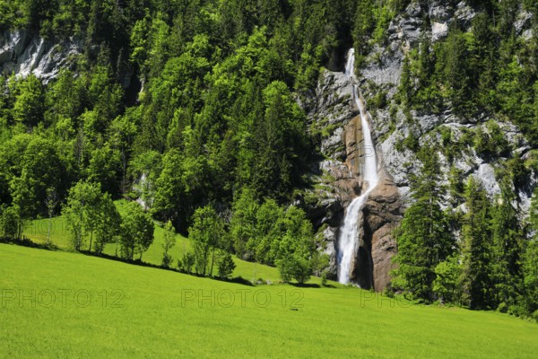 Sulzbachfall, Klöntal, Kantom Glarus, Switzerland