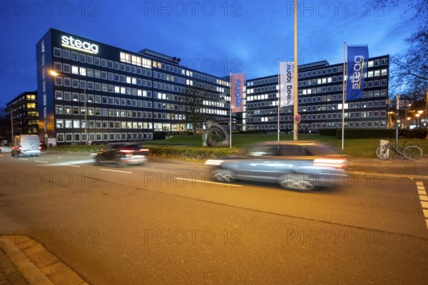 STEAG headquarters in Essen-Rüttenscheid, on Rüttenscheider Straße, STEAG operates coal-fired power plants at 6 locations, energy companies, Essen, North Rhine-Westphalia, Germany