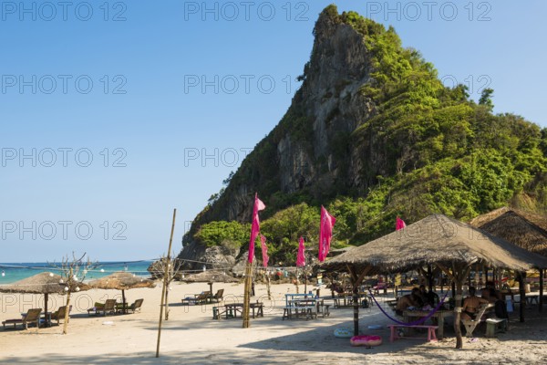 Beach Bar and Restaurant, Thung Yang Beach, Pak Khlong, Chumphon, Chumphon Province, Central Thailand, Thailand