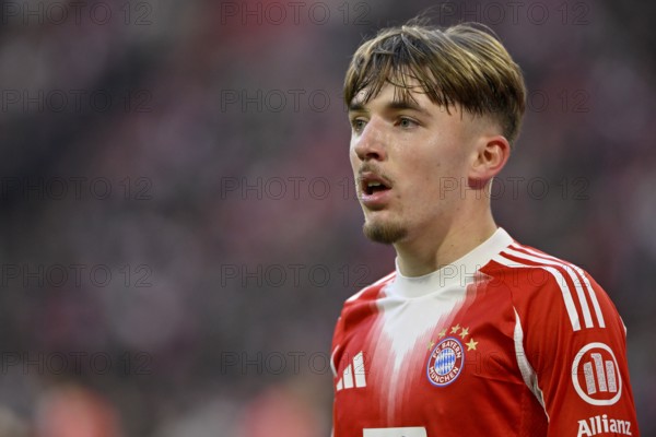 Lennart Karl Bayern Munich FCB (42) Action Portrait Allianz Arena, Munich, Bavaria, Germany