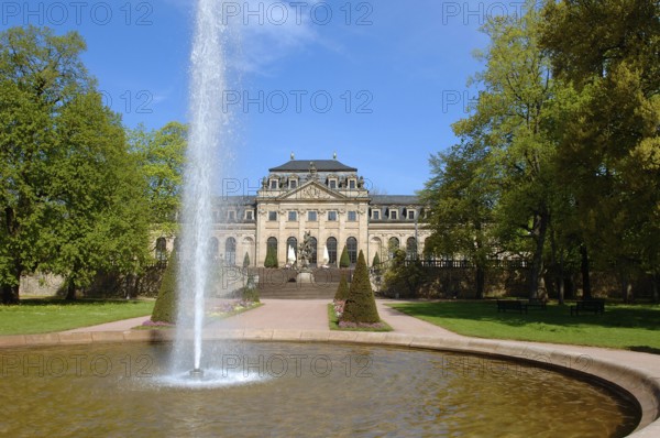 Castle Park, Fulda City Palace, Hesse, Germany