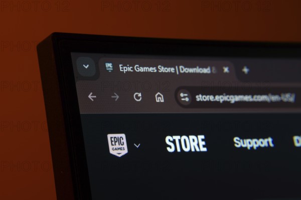 Dhaka, Bangladesh- 02 June 2025: Close-up of a computer screen displaying the web interface in dark mode