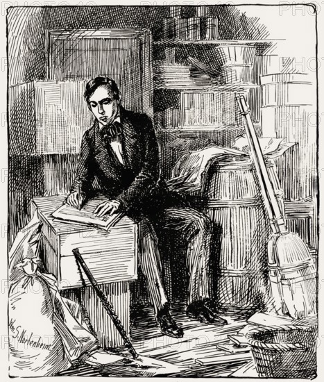 Stephen Collins Foster, 1826 – 1864, American composer, digitally optimized