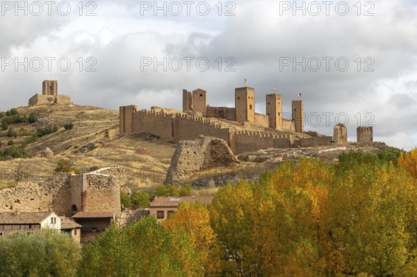 Castle of Molina de Aragón, Guadalajara province, Castile-La Mancha, Spain
