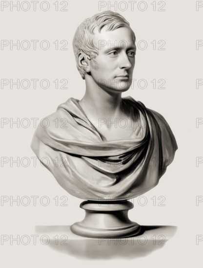 Sir Thomas Stamford Bingley Raffles, 1781 – 1826, British colonial official, governor of Java, Dutch East Indies and lieutenant-governor of Bencoolen, digitally edited