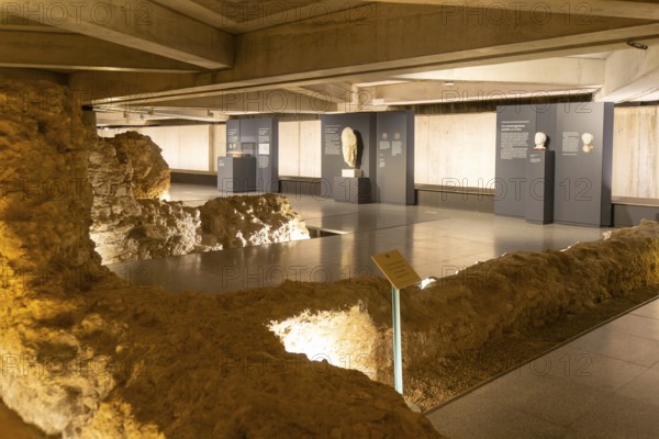 Museo del Foro de Caesaraugusta, Roman forum museum, Zaragoza, Aragon, Spain